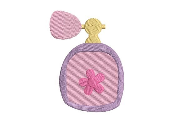 Download Vintage Perfume Bottle Embroidery Design - Embroidery design Collection