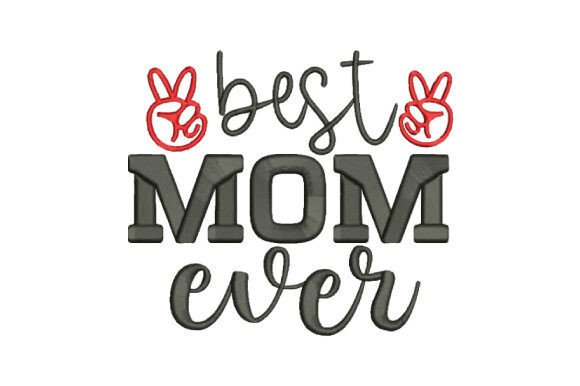 Download Mother's Day Embroidery Design - Embroidery design Collection
