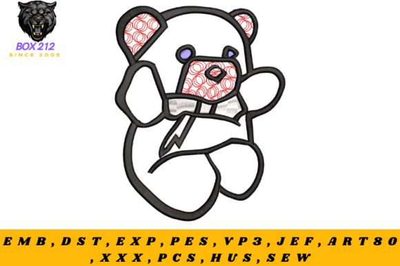 Download Cute Teddy Bear Embroidery Design - Embroidery design Collection