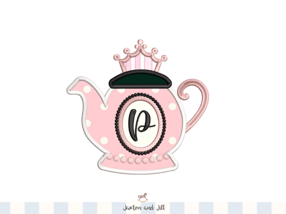 Download Tea Pot Machine Embroidery Design - Embroidery design Collection
