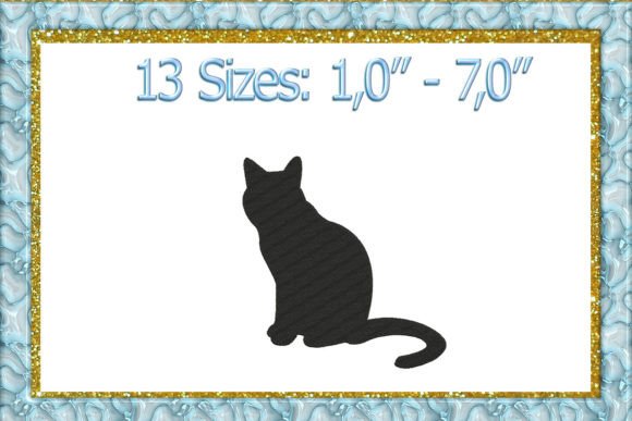 Download Cat Embroidery Design - Embroidery design Collection