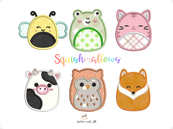 Download Squishmallow Embroidery Design Bundle - Embroidery design Collection