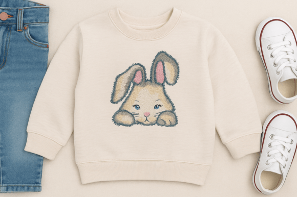 Download Cute Easter Bunny Embroidery Design - Embroidery design Collection