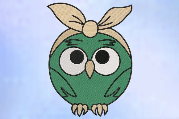 Download Cute Bandana Owl Embroidery Design - Embroidery design Collection