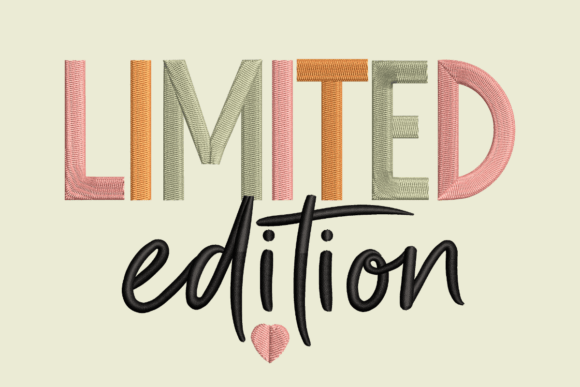 Download Limited Edition Embroidery Design File - Embroidery design Collection