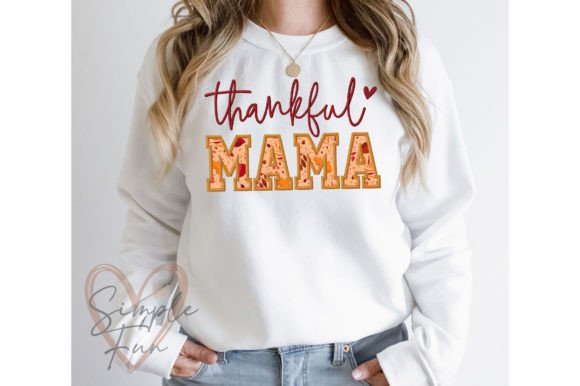 Download Thankful MAMA Applique Embroidery Design - Embroidery design Collection
